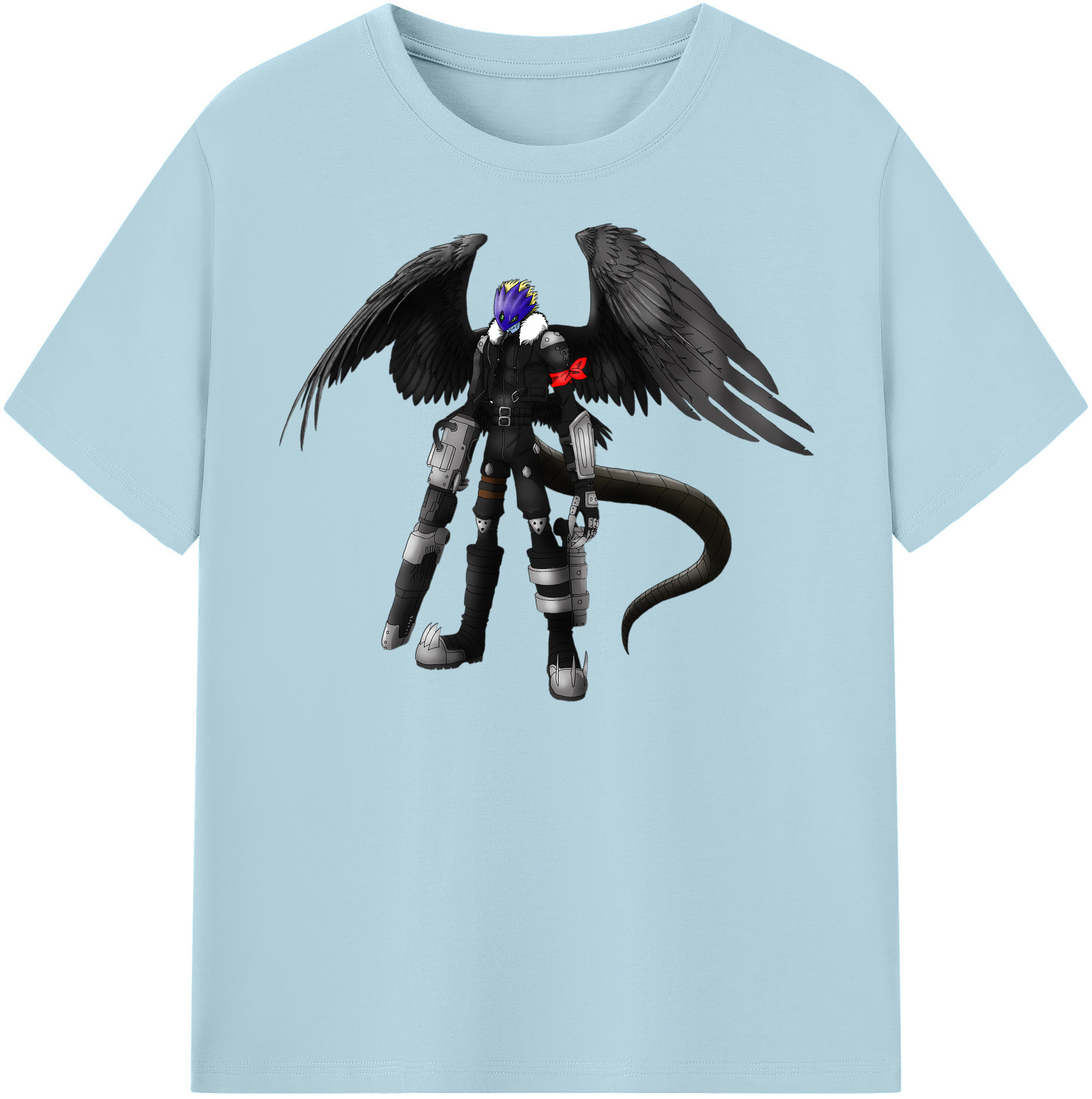 （画像用） Digimon デジタルモンスター/デジモン 綿100％半袖Tシャツ（フロントプリント）